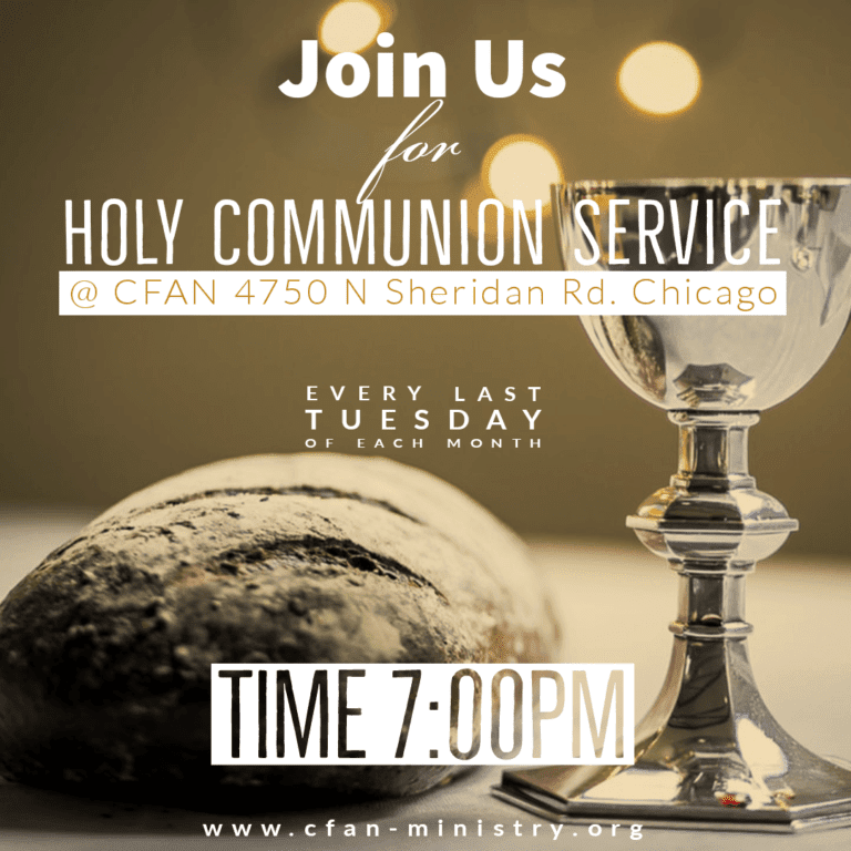 CFAN Holy Communion Service