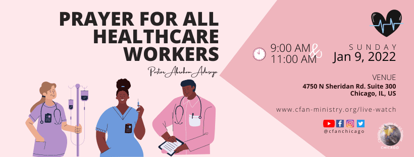 Prayer for all healthcare workers