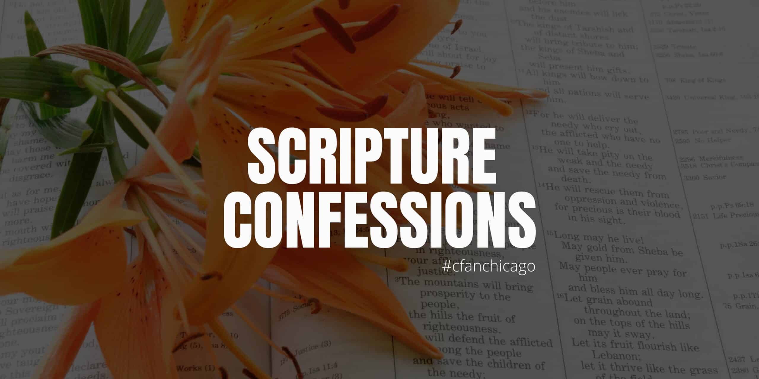 First Hour, First Day Of The Month Scripture Confessions