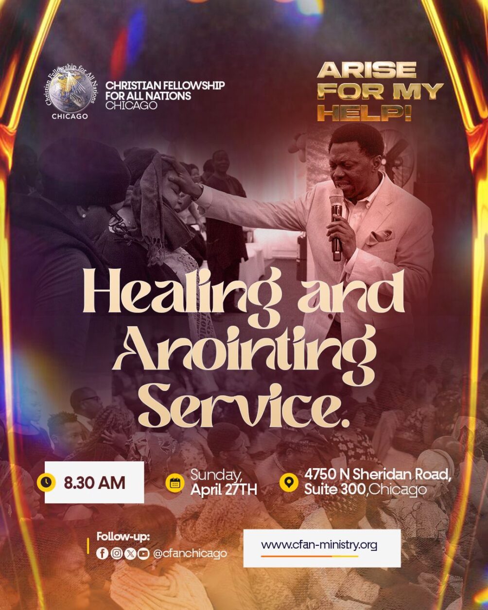 Arise For My Help: Week 4- Healing and Anointing Service