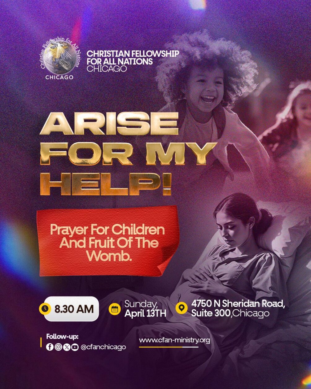 Arise For My Help: Week 2 - Children and Fruit of the Womb Prayer