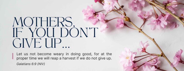 MOTHERS, IF YOU DON'T GIVE UP. Sermon By Pastor Abraham Adesayo