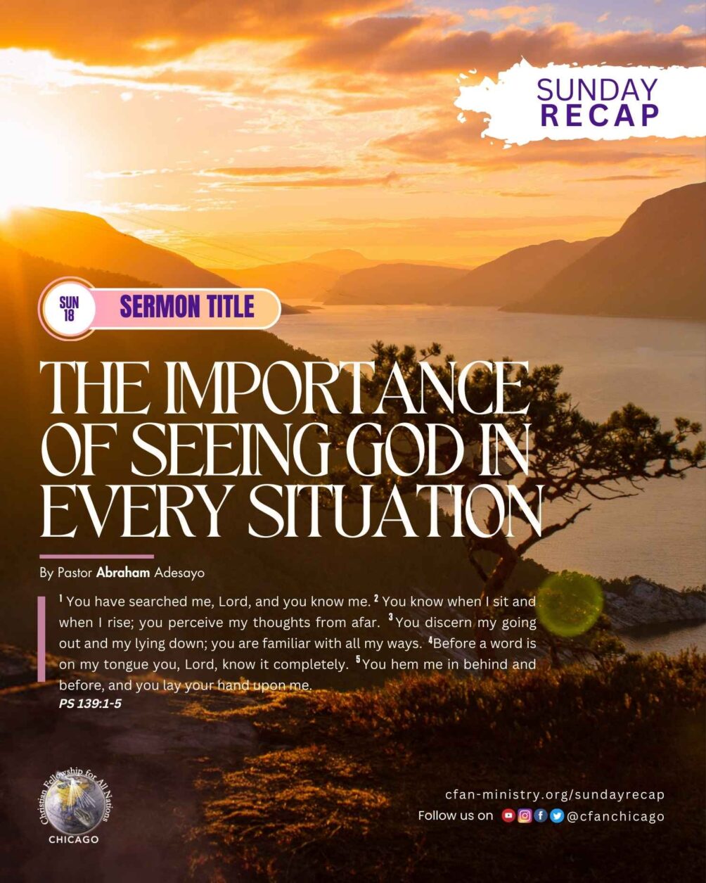 The Importance Of Seeing God In Every Situation