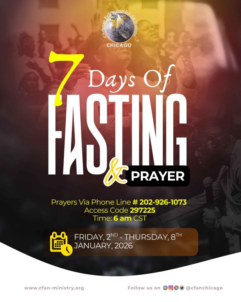 7 Days of Prayer and Fasting