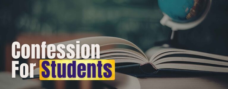 Confession For Students