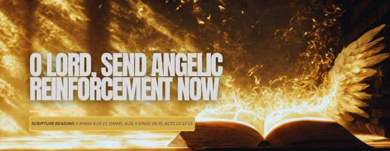 O Lord, Send Angelic Reinforcement Now